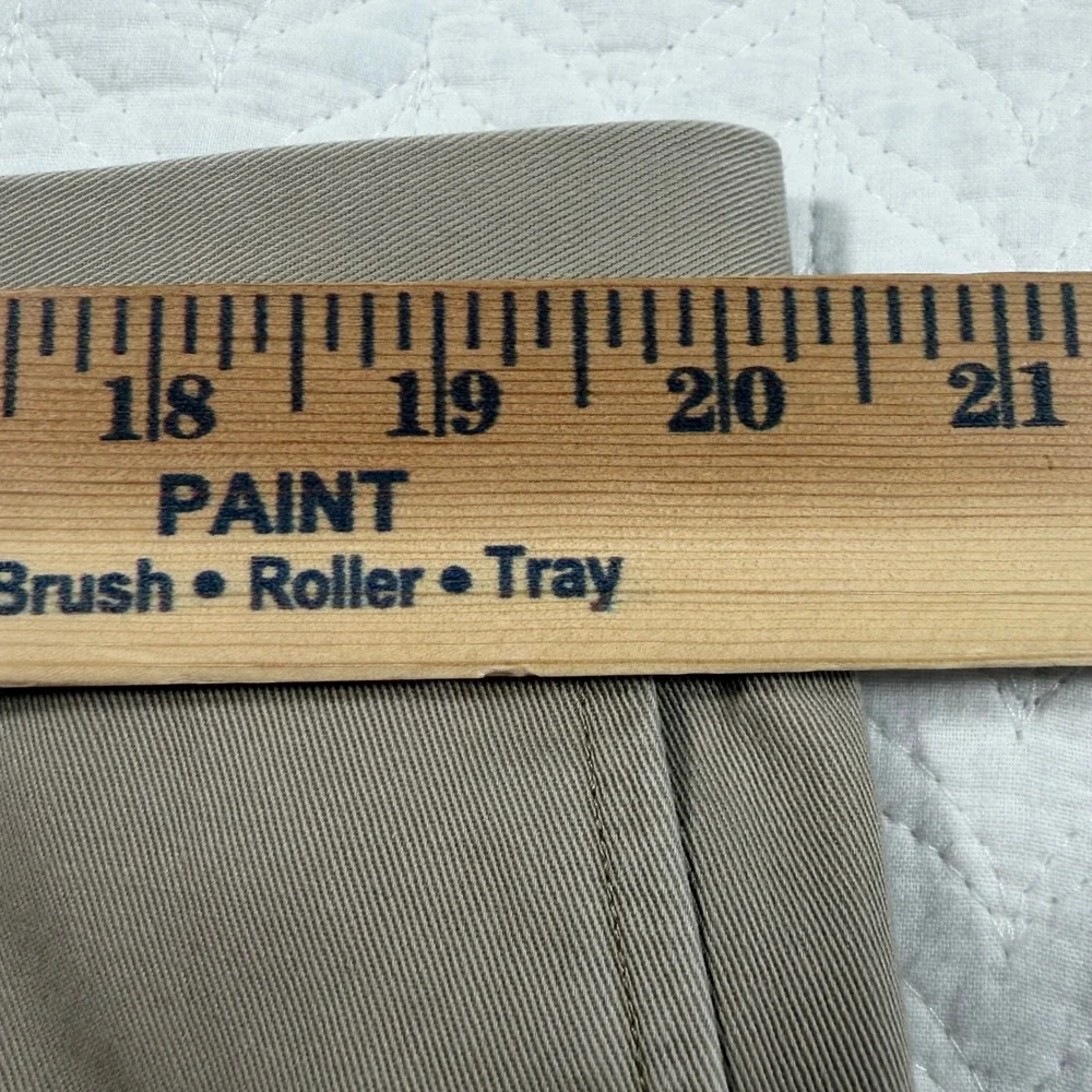 NWOT Polo Ralph Lauren‎ Mens Classic Fit Chino Pants Tan Khaki 100% Cotton 40x32